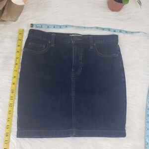 Free people denim skirt size W2
